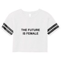 The Future Is Female Scorecard Crop Tee | Artistshot