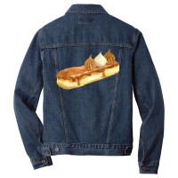 Caramel Eclair T  Shirt Salted Caramel Eclair With Meringue Toppings T Men Denim Jacket | Artistshot