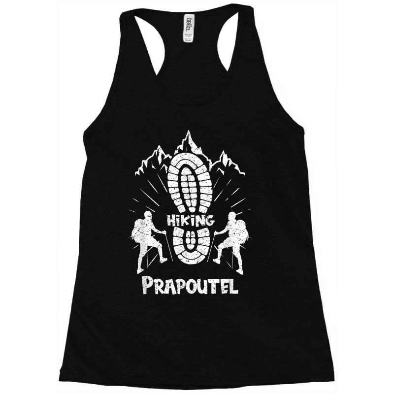 Hiking Hiker Prapoutel France Hiking Vacation Ski Racerback Tank by criticizematter | Artistshot