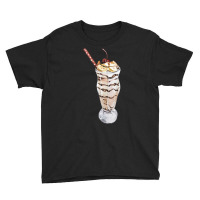 Chocolate Banana Vanilla Sundae T  Shirt Banana Chocolate Milkshake Wi Youth Tee | Artistshot