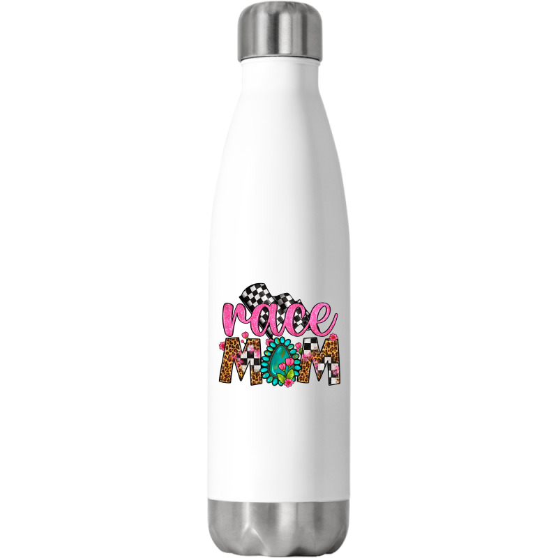 Race Mom Stainless Steel Water Bottle | Artistshot