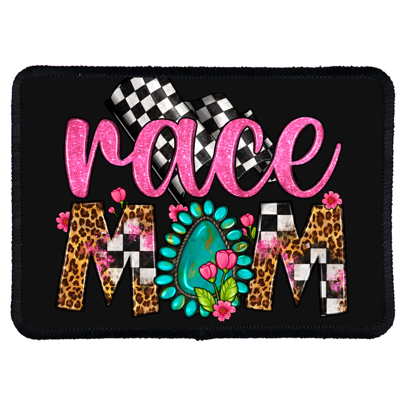 Race Mom Rectangle Patch | Artistshot