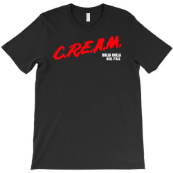 Custom Cream Dare Wu Tang T-shirt By 