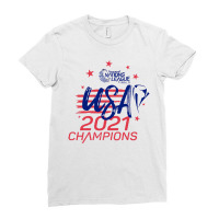 Usa Champion Concacaf Nations League 2021 Classic Ladies Fitted T-shirt | Artistshot