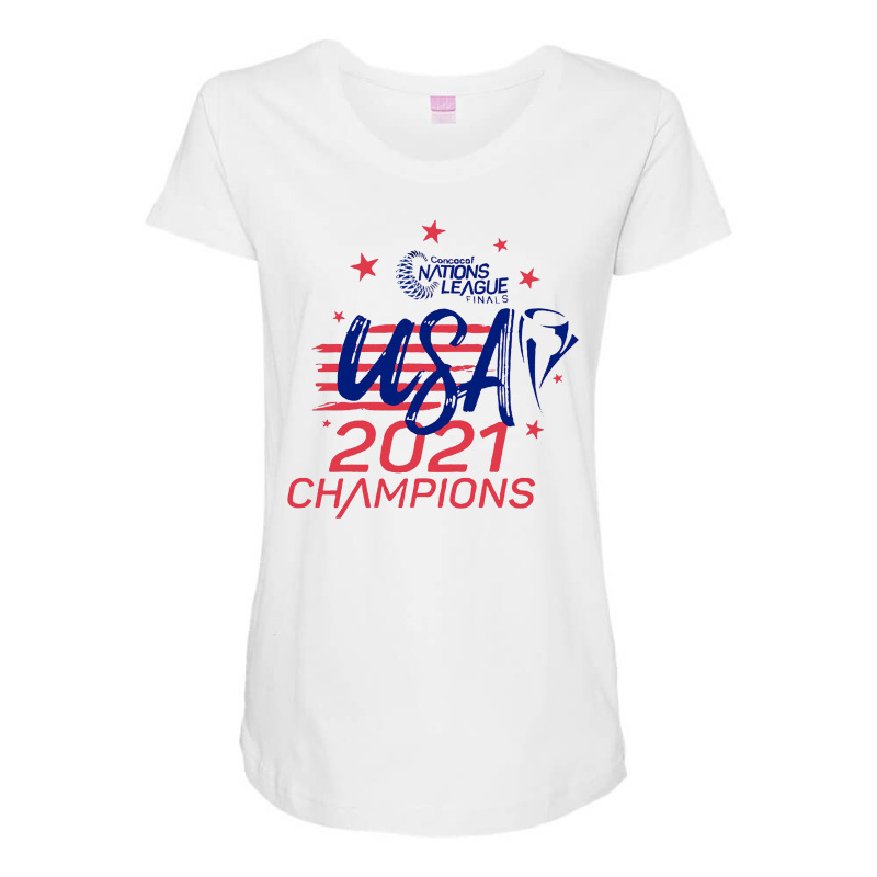 Usa Champion Concacaf Nations League 2021 Classic Maternity Scoop Neck T-shirt by HoangAnh | Artistshot