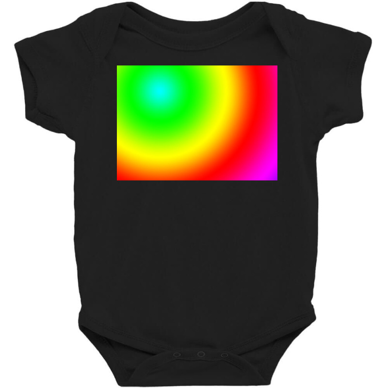 Multicolor Gradient Background For Cover Template, Blurred, Etc Baby Bodysuit | Artistshot