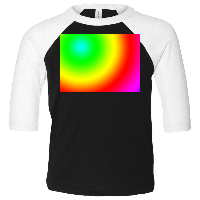 Multicolor Gradient Background For Cover Template, Blurred, Etc Toddler 3/4 Sleeve Tee | Artistshot