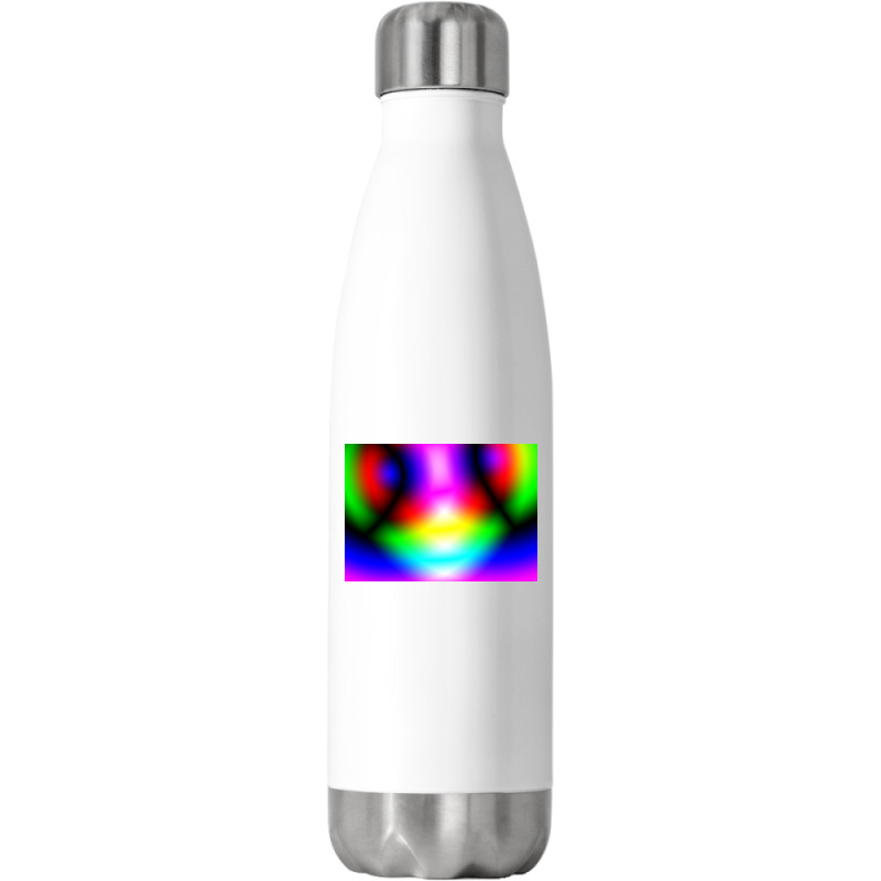 Multicolor Gradient Background For Cover Template, Blurred, Etc Stainless Steel Water Bottle | Artistshot