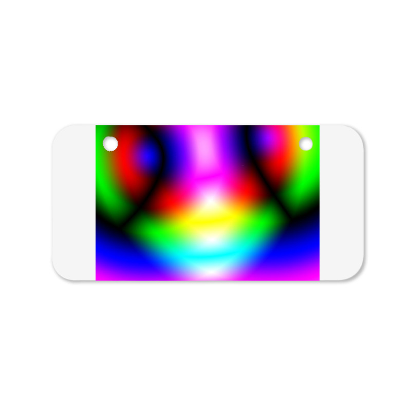 Multicolor Gradient Background For Cover Template, Blurred, Etc Bicycle License Plate | Artistshot