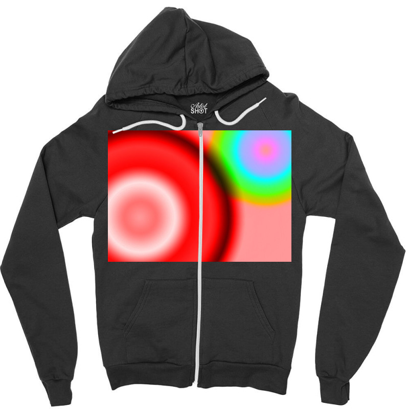 Multicolor Gradient Background For Cover Template, Blurred, Etc Zipper Hoodie | Artistshot