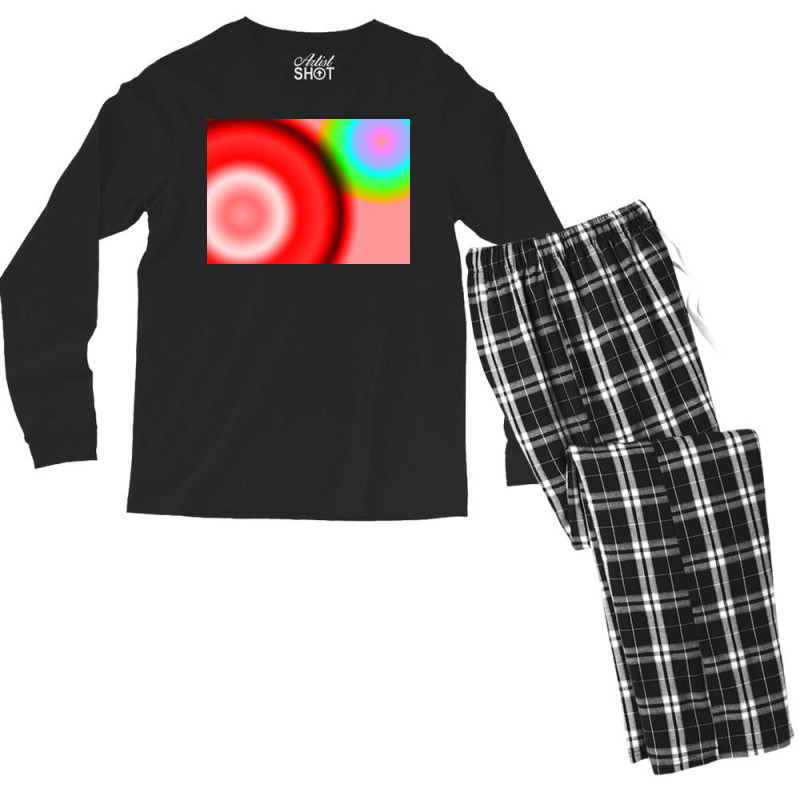 Multicolor Gradient Background For Cover Template, Blurred, Etc Men's Long Sleeve Pajama Set | Artistshot