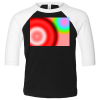 Multicolor Gradient Background For Cover Template, Blurred, Etc Toddler 3/4 Sleeve Tee | Artistshot