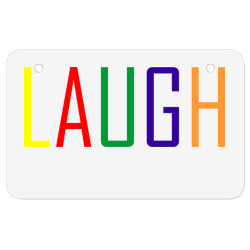 laugh (2) ATV License Plate | Artistshot