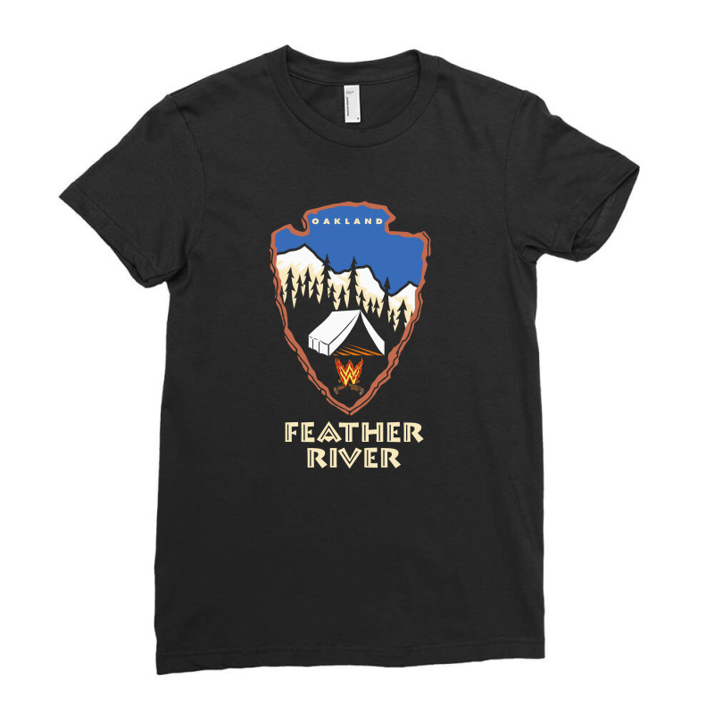 Oakland Feather River Camp Ladies Fitted T-shirt | Artistshot