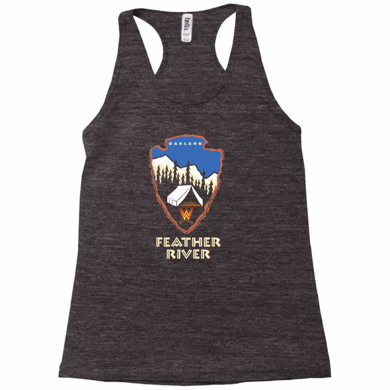 Oakland Feather River Camp Racerback Tank by Aheupote | Artistshot