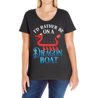 Dragon Boat Racing Festival Paddle Chinese Boating T Shirt Ladies Curvy T-shirt | Artistshot