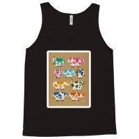 Tropical Serpent Mint Palette Tank Top | Artistshot