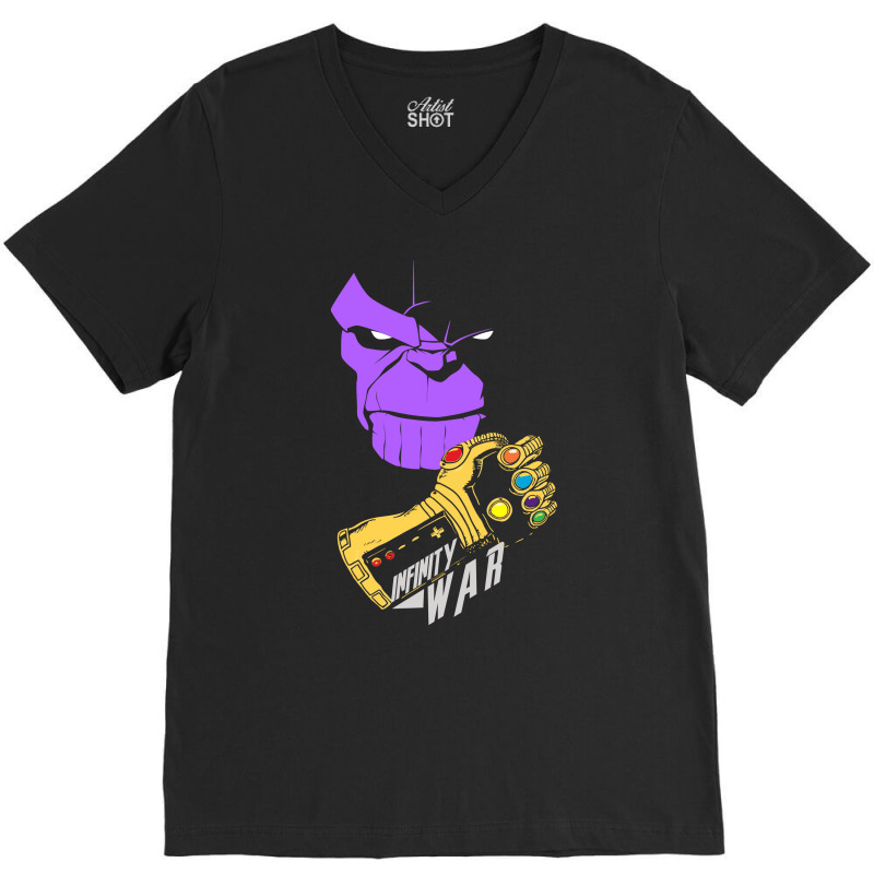 The Mad Titan V-neck Tee | Artistshot