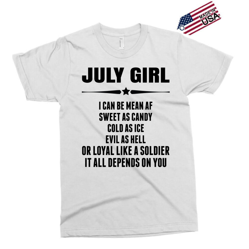 Super July Girl Exclusive T-shirt | Artistshot