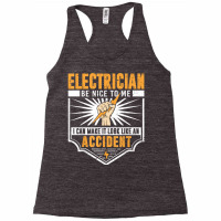 Funny Electrician Art Men Women Work Electrical Engineer T Shirt Racerback Tank | Artistshot