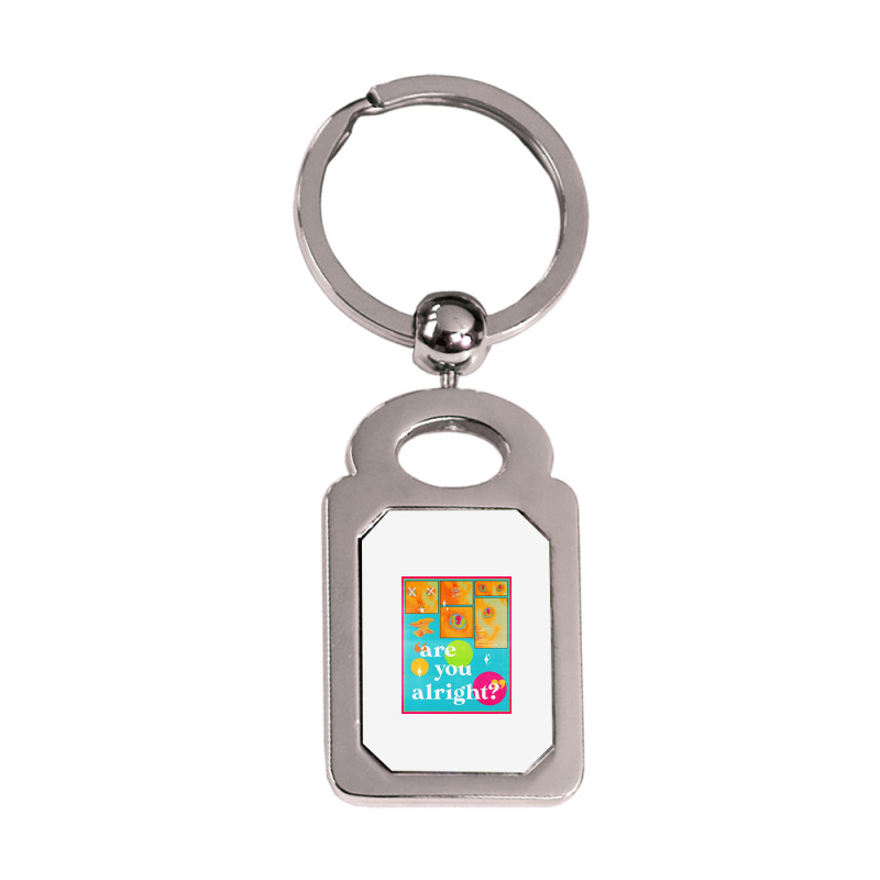 Highest Lovejoy On Tour Silver Rectangle Keychain | Artistshot