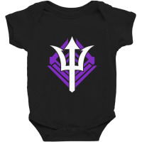 Ice Poseidon Trident Baby Bodysuit | Artistshot