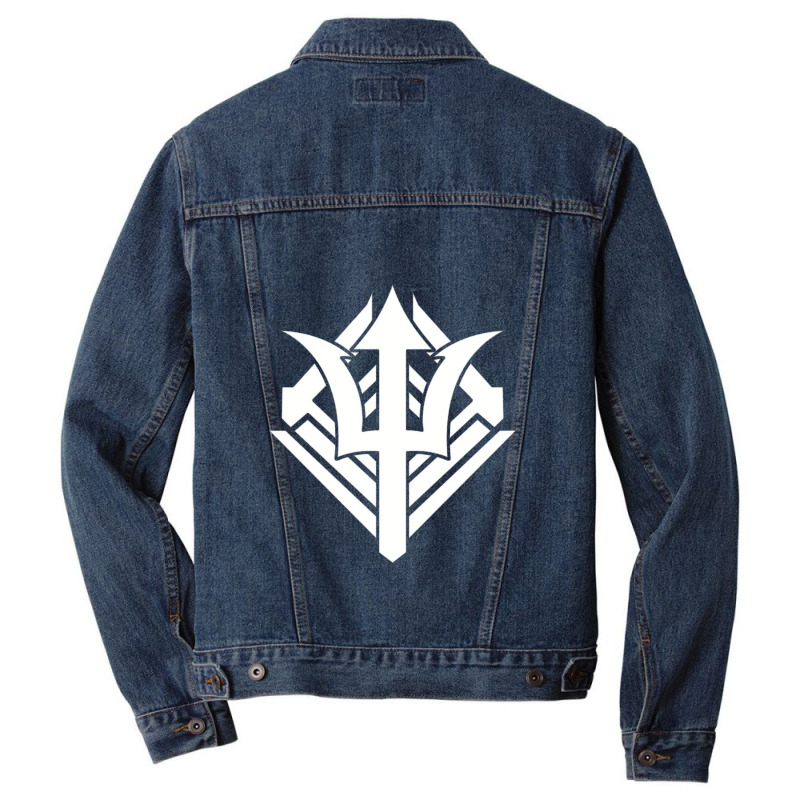 Ice Poseidon Trident Men Denim Jacket | Artistshot