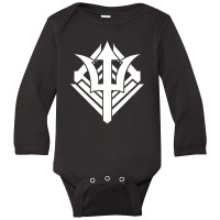 Ice Poseidon Trident Long Sleeve Baby Bodysuit | Artistshot