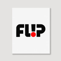 Flip Portrait Canvas Print | Artistshot