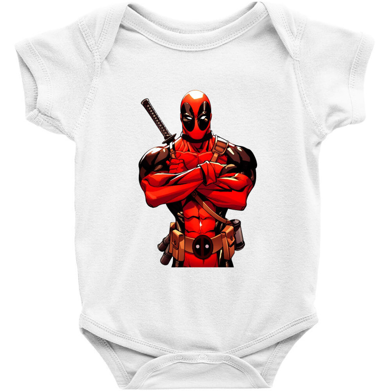 Red Man Baby Bodysuit | Artistshot