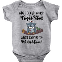 Night Shift Nurse   Healthcare Worker T Shirt Baby Bodysuit | Artistshot