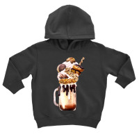 Chocolate Vanilla Milkshake T  Shirt Caramel Overshake Topped With Pop Toddler Hoodie | Artistshot