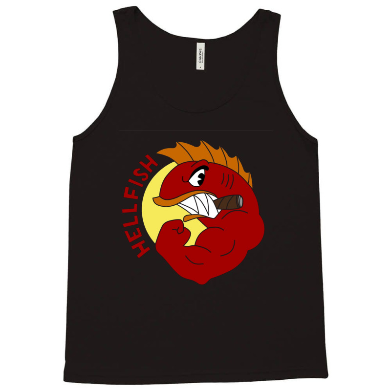 The Flying Hellfish Tank Top | Artistshot