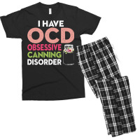 Womens Farm Fresh Ocd Obsessive Canning Disorder Funny Water Bath Prem Men's T-shirt Pajama Set | Artistshot