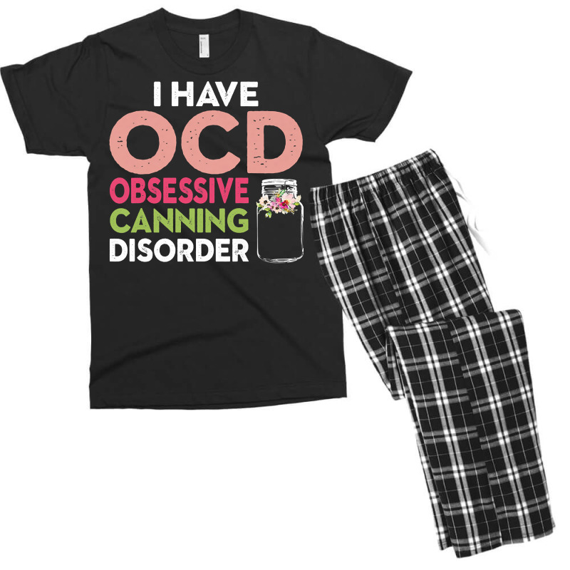 Womens Farm Fresh Ocd Obsessive Canning Disorder Funny Water Bath Prem Men's T-shirt Pajama Set | Artistshot