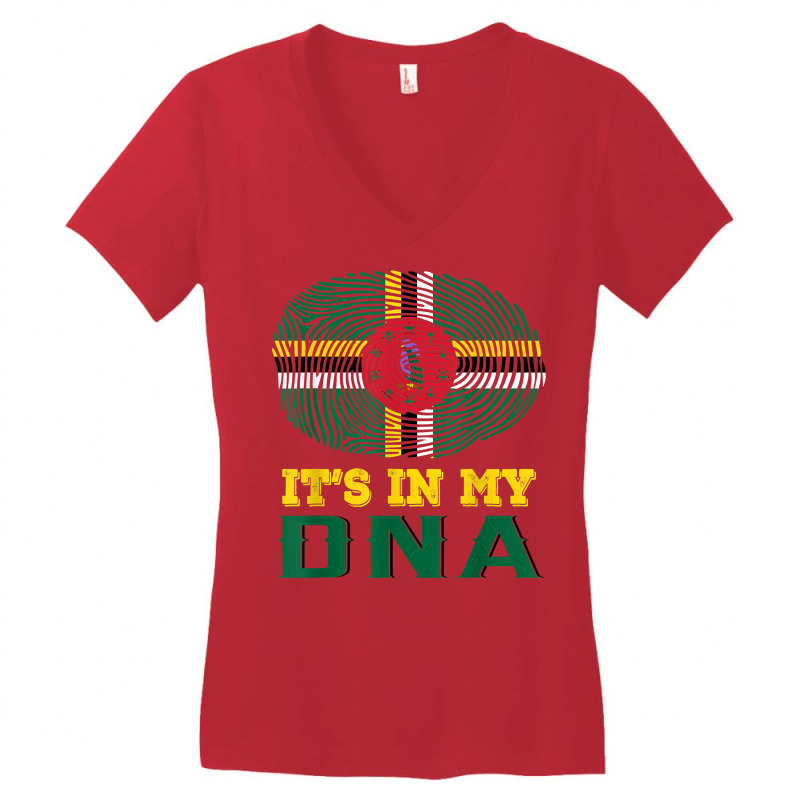 Dominica Lovers Shirts. Women's V-Neck T-Shirt by copedoire | Artistshot