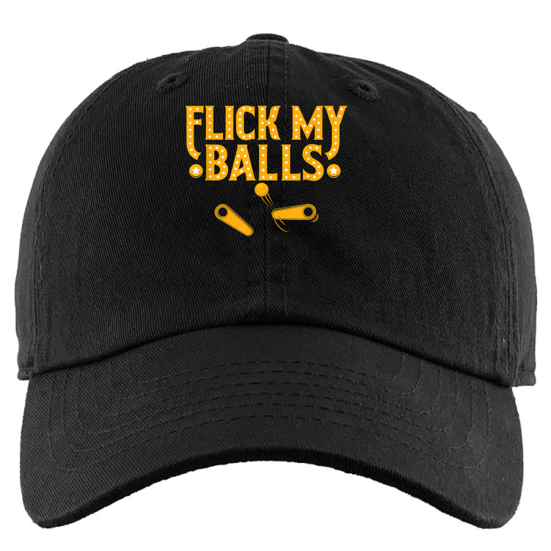 Flick My Balls   Retro Vintage Multiball Pinball Arcade Game T Shirt Kids Cap by harmanyuan | Artistshot