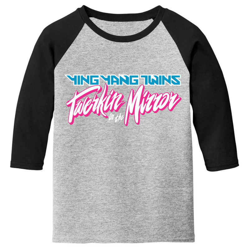 Yingyang Twins Twerkin In The Mirror Youth 3/4 Sleeve | Artistshot