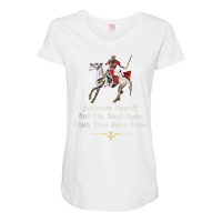 Fornicate Thyself And The Steed Upon Which Thou Didst Arrive Tank Top Maternity Scoop Neck T-shirt | Artistshot