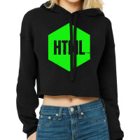 Retro Html Programming Language Icon1 01 Cropped Hoodie | Artistshot