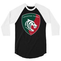 Leicester Tigers Rugby 3/4 Sleeve Shirt | Artistshot