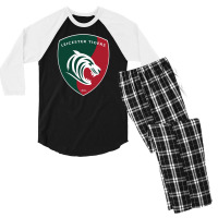 Leicester Tigers Rugby Men's 3/4 Sleeve Pajama Set | Artistshot