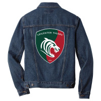 Leicester Tigers Rugby Men Denim Jacket | Artistshot