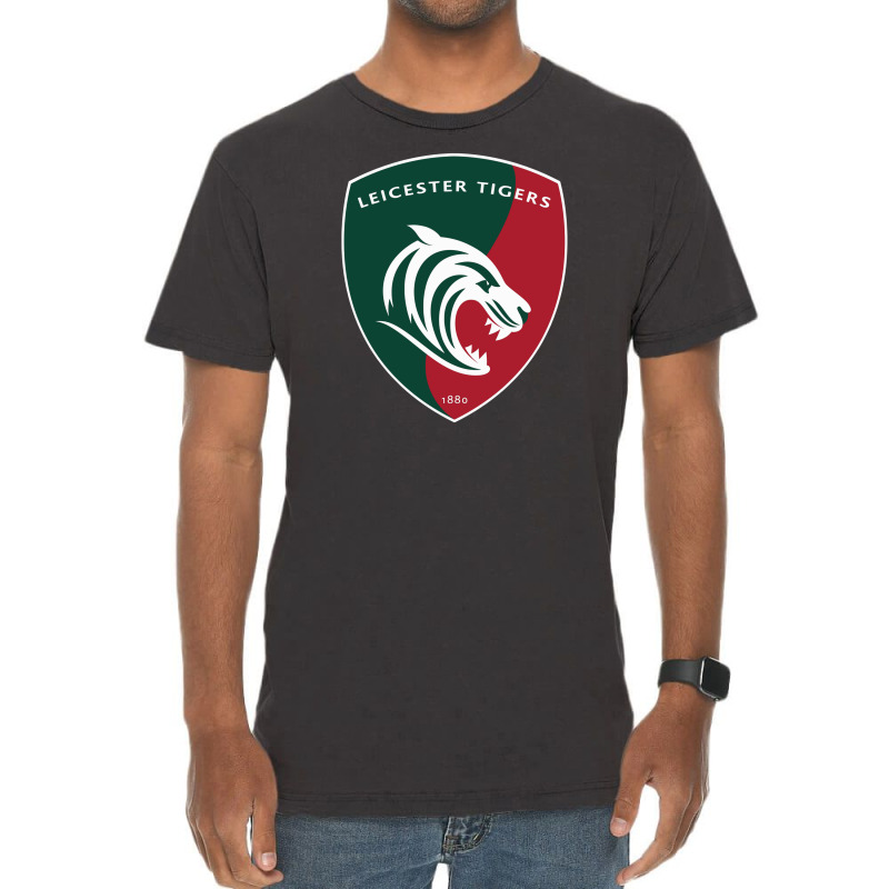 Leicester Tigers Rugby Vintage T-Shirt by finattiye | Artistshot