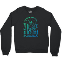 The Great Waterfall Crewneck Sweatshirt | Artistshot