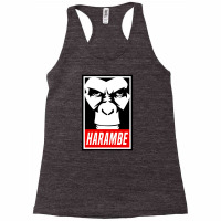 Harambe Obey Racerback Tank | Artistshot