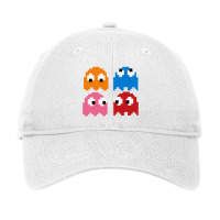 Pacman Ghosts Cool Retro 80s Adjustable Cap | Artistshot