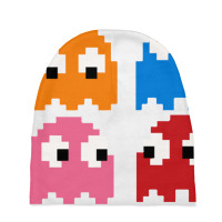 Pacman Ghosts Cool Retro 80s Baby Beanies | Artistshot