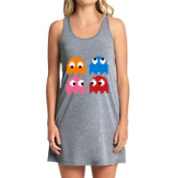 Pacman Ghosts Cool Retro 80s Tank Dress | Artistshot