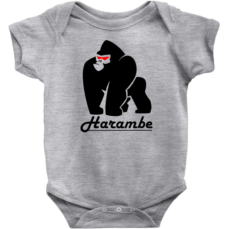 Harambe Baby Bodysuit by arlida88 | Artistshot